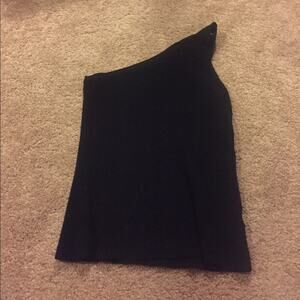 one shoulder wilfred knit tank